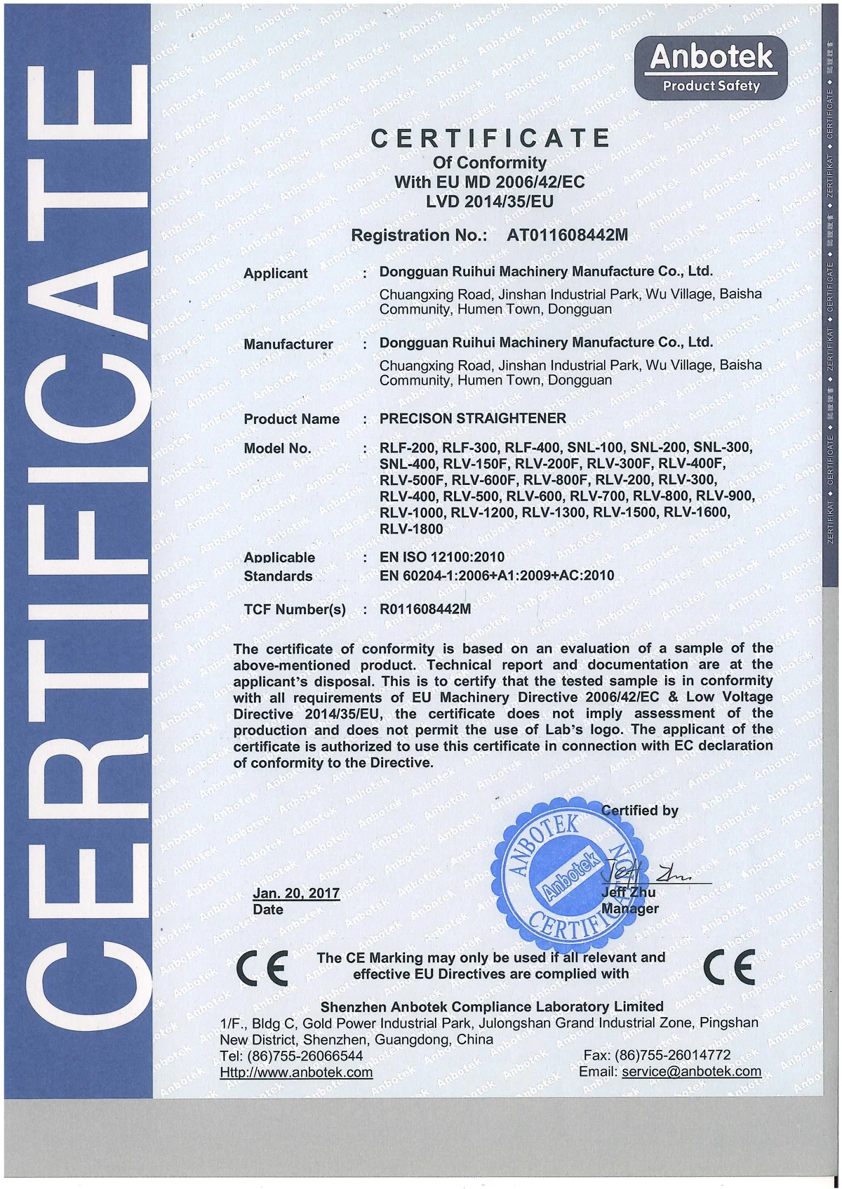 CE--AT011608442M （S:RLF、SNL、RLV)