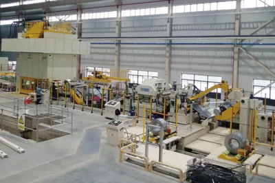 Turn-key Large-scale blanking line  design delivered