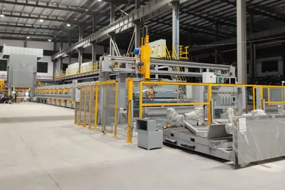 Completed Roller Furnace Hot Automatic Stamping Line 