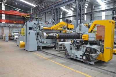 SMAC Series – Split Uncoiling and Leveling Servo Feeding Line