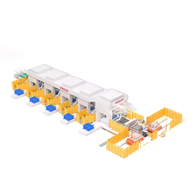 6-axis Robot Tandem Stamping Line