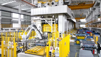 6-axis Robot Tandem Stamping Line