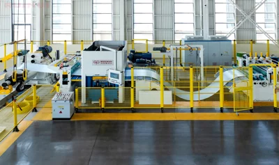 钢卷横剪落料生产线