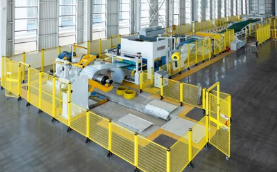 钢卷横剪落料生产线