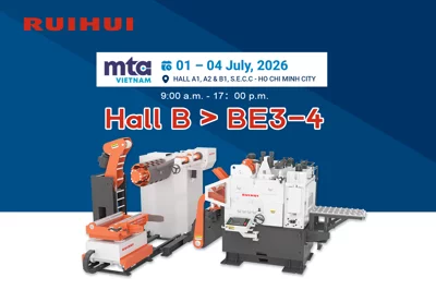 RUIHUI Showcases Advanced Stamping Automation at MTA Vietnam 2026