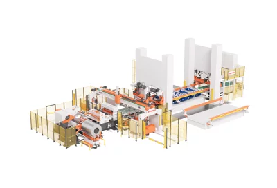 Automotive Body Panel Production Line How to Commission the Synergy Between a Three-in-One Feeder and a 3-Axis Transfer Robot