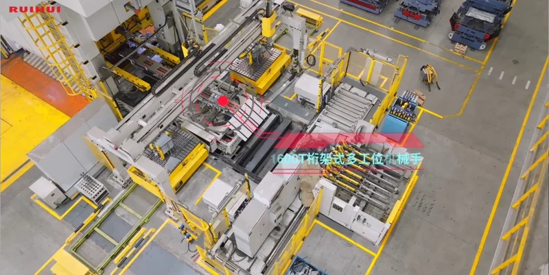 Truss Destacker 3-Axis Transfer Stamping Line