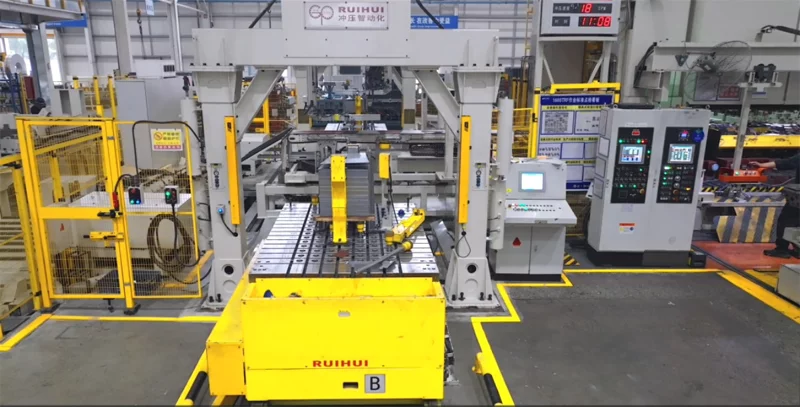 Truss Destacker 3-Axis Transfer Stamping Line