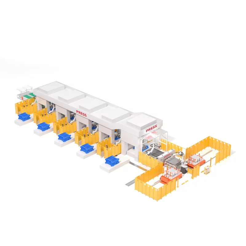 6-axis Robot Tandem Stamping Line