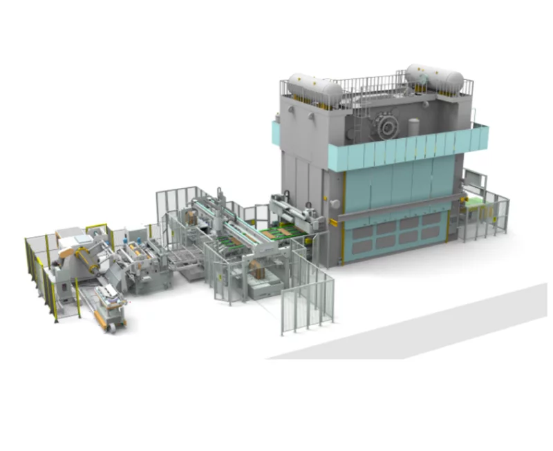 Compound 3-Axis Transfer Stamping Line