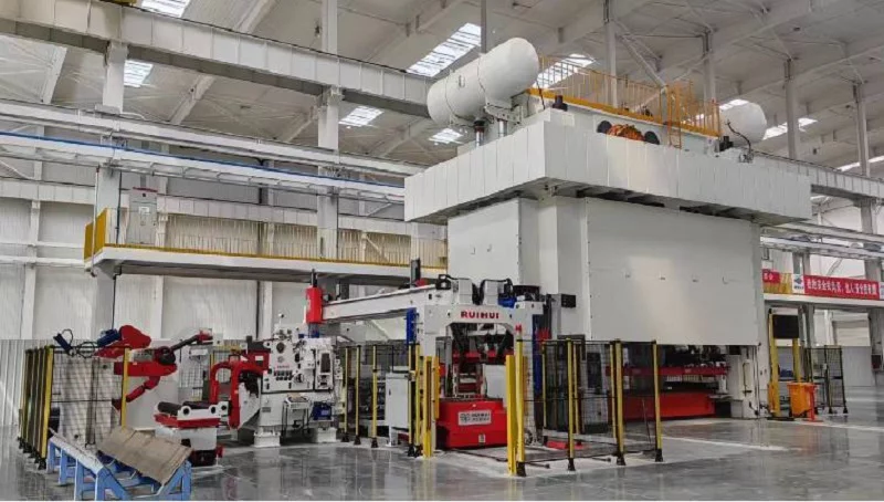 Compound 3-Axis Transfer Stamping Line