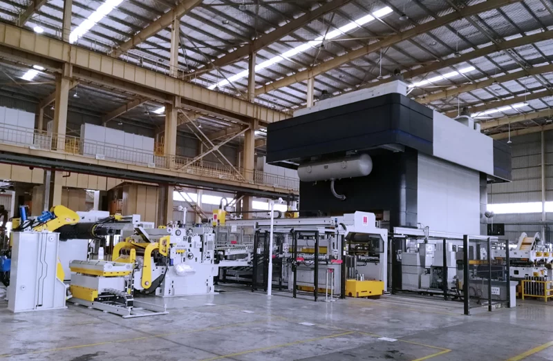 Compound 3-Axis Transfer Stamping Line