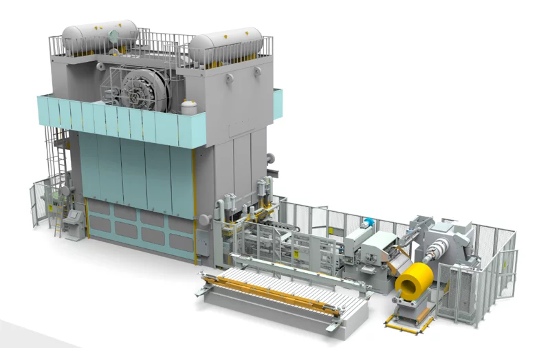 Fully Automatic 3-Axis Transfer Stamping Line