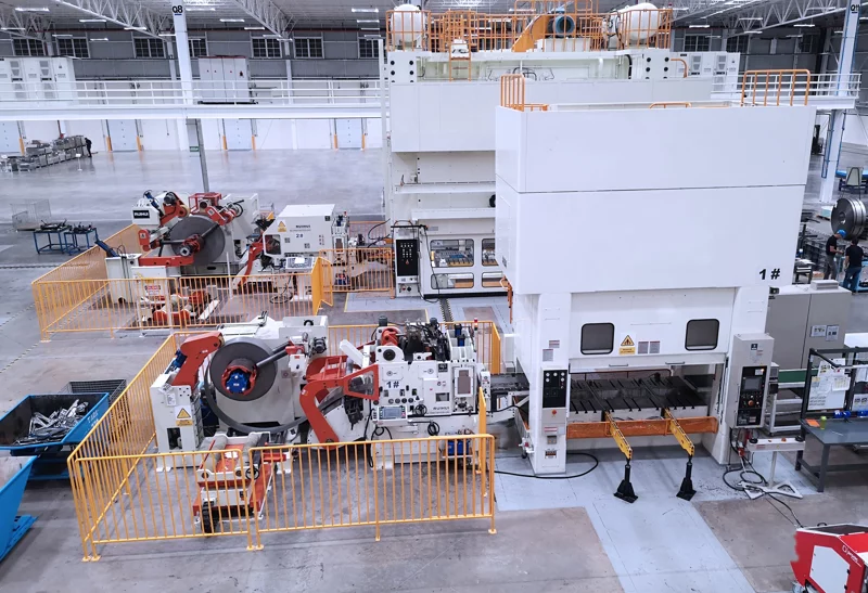 Fully Automatic High-Strength Continuous Stamping Line