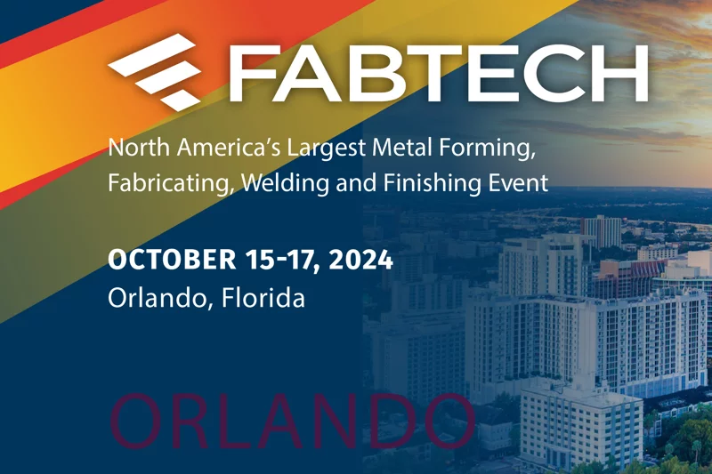 美国国际金属成型、制造展 (FABTECH 2024)