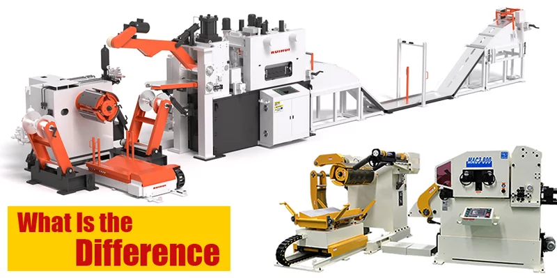 What Is the Difference Between 3-in-1 Decoiler Straightener Feeder and Split Type Machine