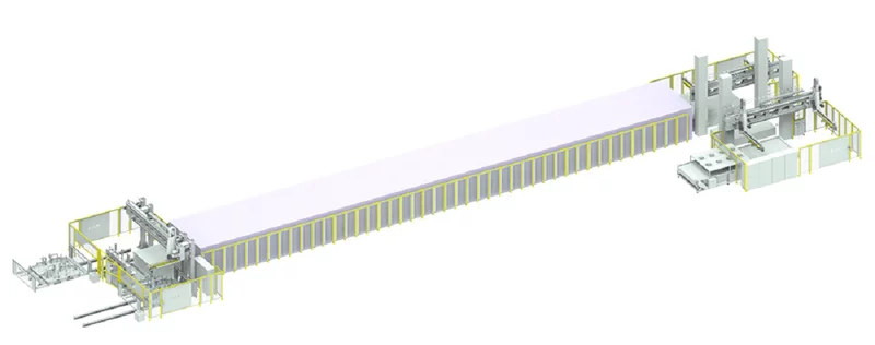Roller Furnace Hot Forming Automation Stamping Line