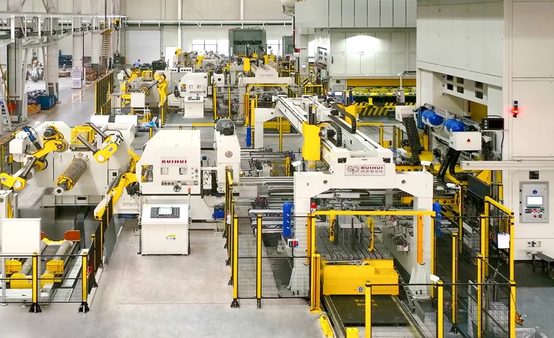 Introduction to the Compound 3-Axis Transfer Stamping Production Line