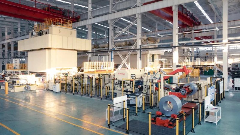 Application of Blanking Lines in Automotive Industry