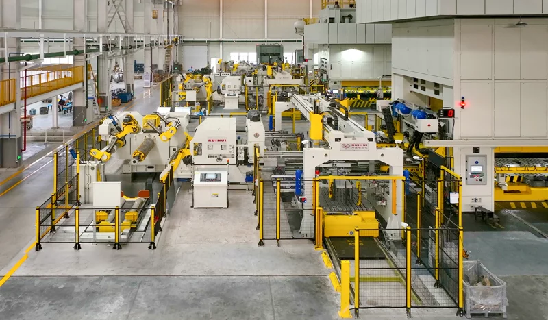 2500T Composite multi-station manipulator stamping production line
