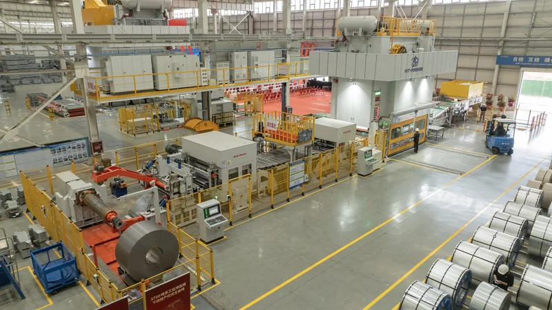1200T High-Speed and High-Strength Blanking Line